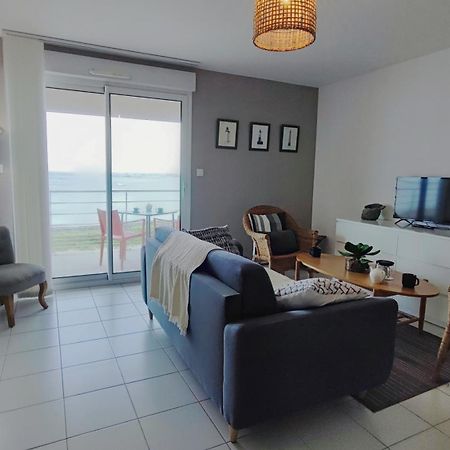 Appartamento Reve Bleu - Vue Mer Exceptionnelle - Wifi - Draps Et Serviettes Inclus - Balcon Avec Mobilier De Jardin Penmarcʼh Esterno foto