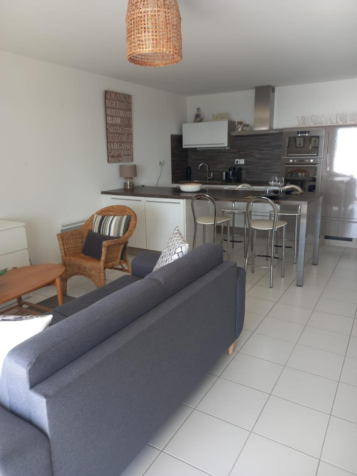 Appartamento Reve Bleu - Vue Mer Exceptionnelle - Wifi - Draps Et Serviettes Inclus - Balcon Avec Mobilier De Jardin Penmarcʼh Esterno foto