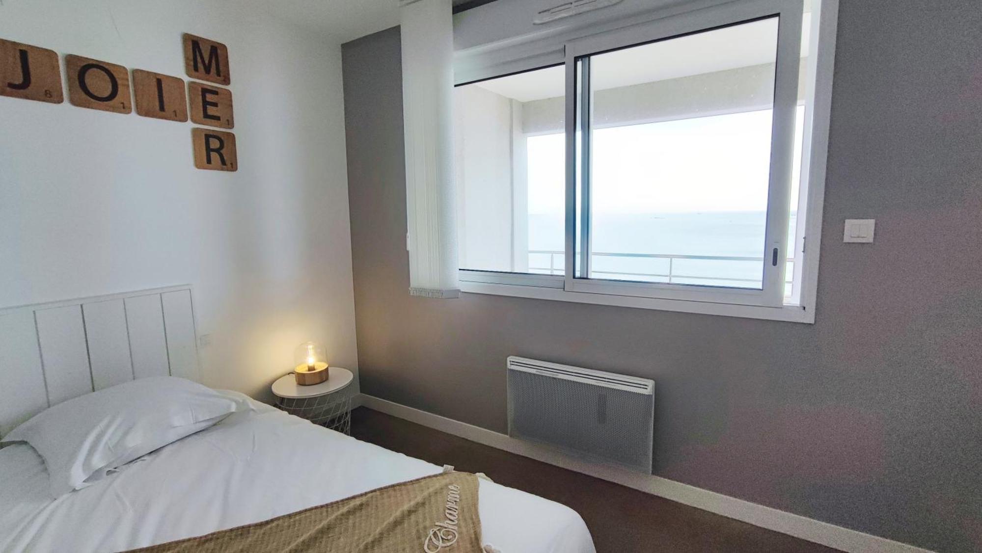 Appartamento Reve Bleu - Vue Mer Exceptionnelle - Wifi - Draps Et Serviettes Inclus - Balcon Avec Mobilier De Jardin Penmarcʼh Esterno foto